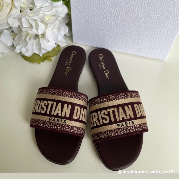 Dior Dway Slides - Picture 1 of 8